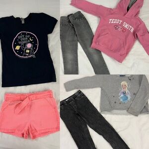 Disney Navy and Pink Kids Shirt